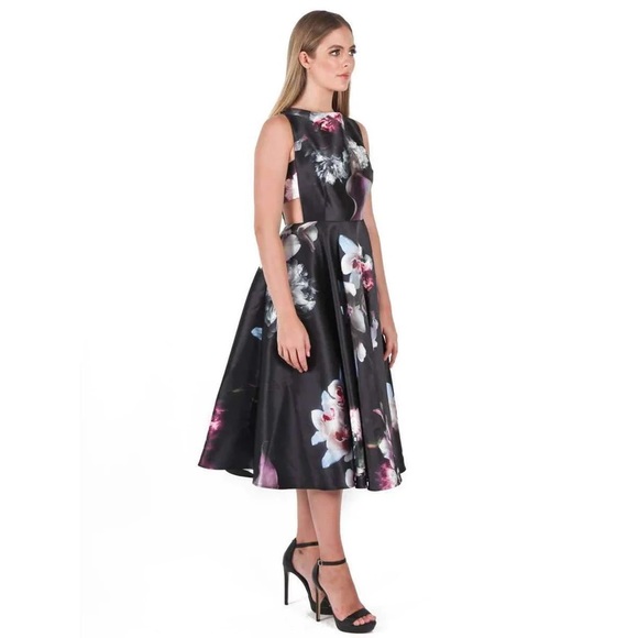Ted Baker Lulae Dress with cutouts. - Picture 3 of 9